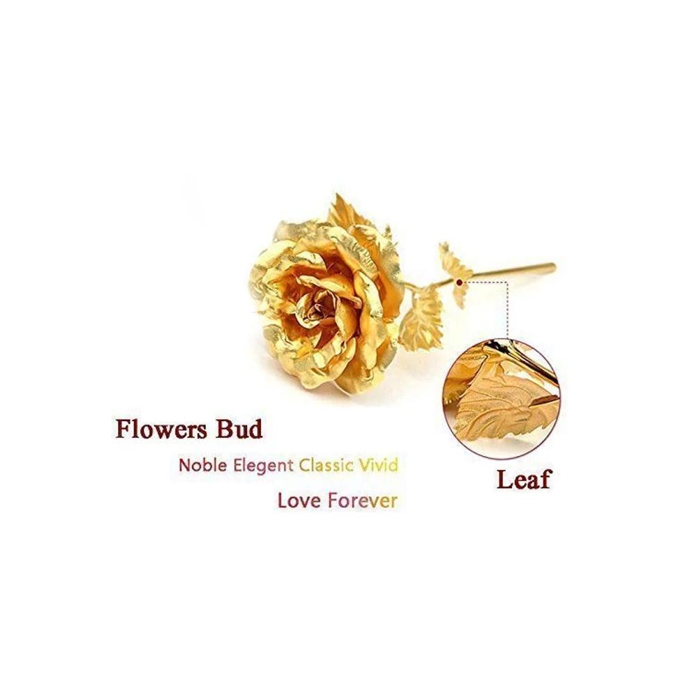24K gold rose with elegant box 24K gold rose with elegant box